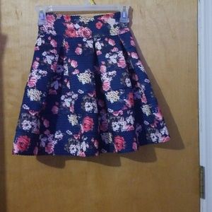 Xhilaration Floral Skirt
